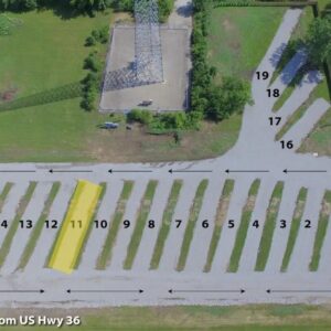 Site 11 | Pull Through | Full Hookup | 50 AMP