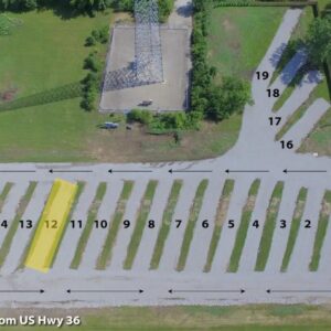 Site 12 | Pull Through | Full Hookup | 50 AMP