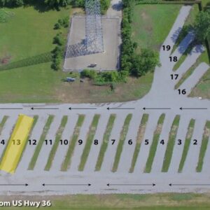 Site 13 | Pull Through | Full Hookup | 50 AMP